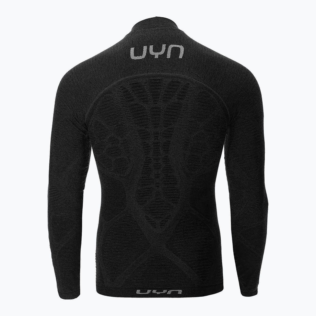 UYN Elevatyon Biomorph LS Turtle Neck manica lunga termica da uomo nero 8