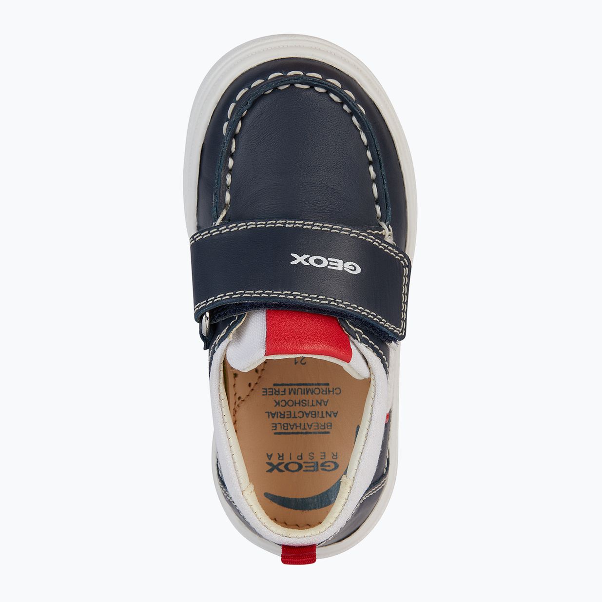 Geox Nashik navy / bianco scarpe per bambini 12