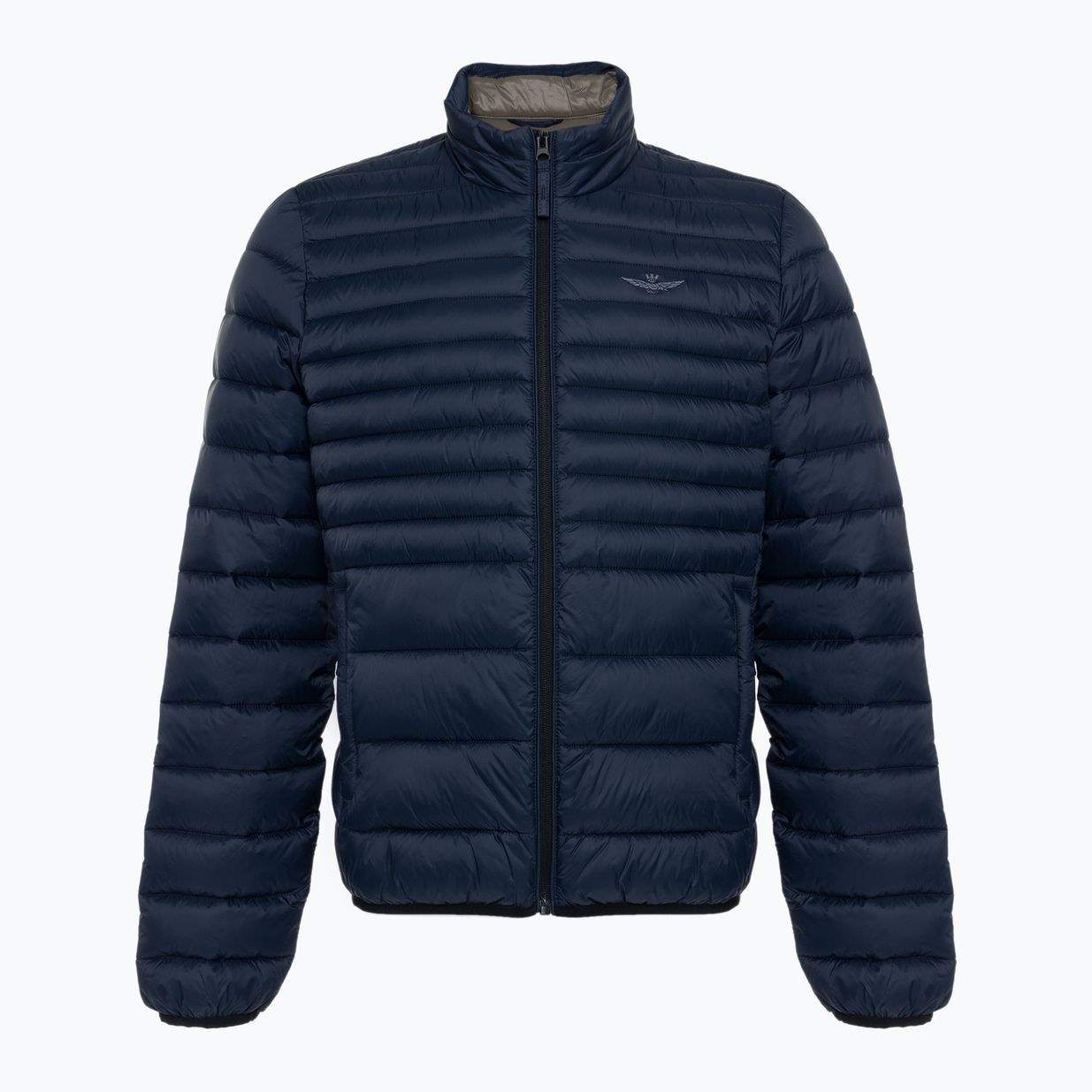 Piumino invernale da uomo Aeronautica Militare Essential blu scuro