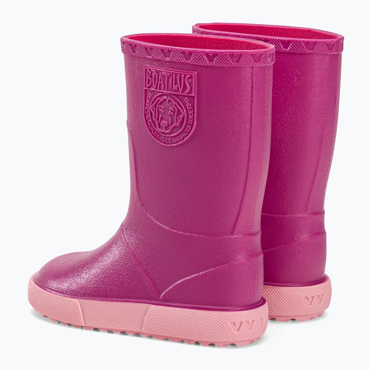 BOATILUS Nautic Bambini fuxia/rosa wellingtons 3