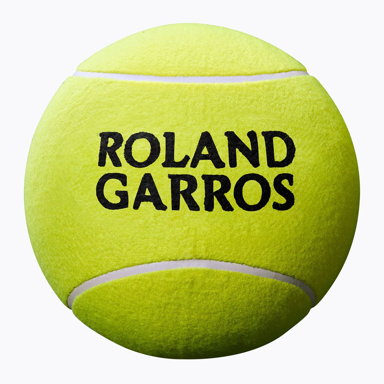 Pallina da tennis Wilson Roland Garros Jumbo 9" gialla autografata 2