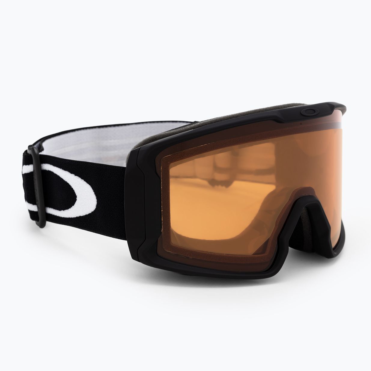 Occhiali da sci Oakley Line Miner M nero opaco/prizm snow persimmon