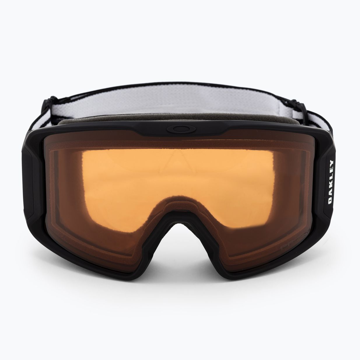 Occhiali da sci Oakley Line Miner M nero opaco/prizm snow persimmon 2