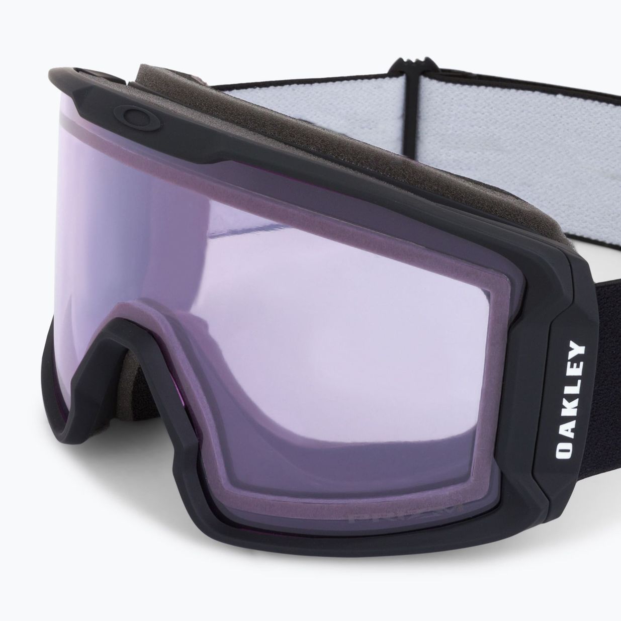 Occhiali da sci Oakley Line Miner L nero opaco/prizm neve chiaro 5