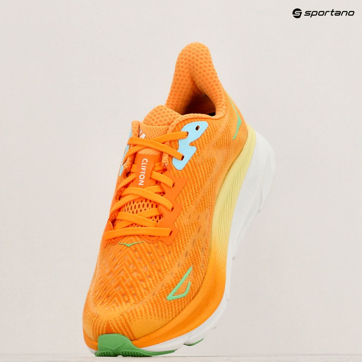 Scarpe da corsa da uomo HOKA Clifton 9 solar flare/sherbet 9