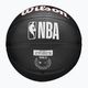 Pallacanestro per bambini Wilson NBA Team Tribute Mini Philadelphia 76Ers nero taglia 3 3