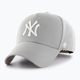 47 Brand MLB New York Yankees MVP SNAPBACK berretto da baseball grigio 5