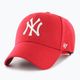 47 Brand MLB New York Yankees MVP SNAPBACK berretto da baseball rosso 5