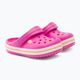 Crocs Kids Crocband Clog infradito rosa elettrico/cantalupo 5