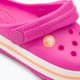 Crocs Kids Crocband Clog infradito rosa elettrico/cantalupo 9