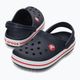 Infradito Crocs Crocband Clog per bambini, navy/rosso 9