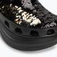 Crocs Classic Bae Sequin nero/multi infradito da donna 11