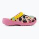 Crocs Ron English Party Animals Classic Clog Bambini Ciabatte rosa limonata/multi 3