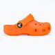 Infradito Crocs Classic Clog T arancione zing per bambini 3