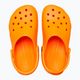 Infradito Crocs Classic Clog T arancione zing per bambini 12