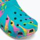 Crocs Classic Marbled Clog K digital aqua/multi infradito per bambini 9
