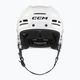 Casco da hockey CCM Tacks 720 bianco 2