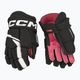 Guanti da hockey per bambini CCM Next YTH nero/bianco 2