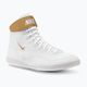 Scarpe da wrestling da uomo Nike Inflict 3 bianco/oro metallico