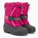 Sorel Flurry Dtv, stivali da neve per bambini di colore rosa scuro/tropicale 4