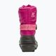Sorel Flurry Dtv, stivali da neve per bambini di colore rosa scuro/tropicale 10
