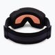 Salomon S/View occhiali da sci nero/flash tonic arancione 3