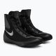 Nike Machomai 2 nero/grigio scuro metallizzato scarpe da boxe 4