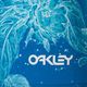 Pantaloncini da bagno Oakley Retro Split 21 da uomo, blu chiaro, a fiori e strisce 3