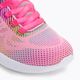SKECHERS Go Run 600 Shimmer Speeder scarpe da bambino rosa chiaro/multi 7