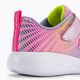 SKECHERS Go Run 600 Shimmer Speeder scarpe da bambino rosa chiaro/multi 9