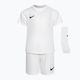 Set da calcio Nike Dri-FIT Park Little Kids bianco/bianco/nero