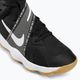 Nike React Hyperset scarpe da pallavolo nero/bianco/gomma marrone chiaro 8