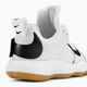 Nike React Hyperset scarpe da pallavolo bianco/nero/gum marrone chiaro 12