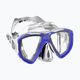 Maschera da snorkeling Mares Trygon blu/chiaro 6