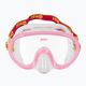 Maschera snorkeling per bambini Mares Jelly rosa/giallo/chiaro