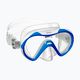 Maschera da snorkeling Mares Vento SC trasparente/blu per bambini 6