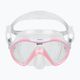 Maschera snorkeling Mares Vento SC trasparente/rosa per bambini 2
