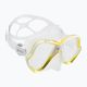 Maschera subacquea Mares X-Vision trasparente/gialla