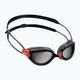 Occhialini da nuoto Zoggs Predator Titanium rosso/grigio/fumo specchiato