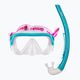 Mares Combo Keewee Junior kit snorkeling per bambini acqua/bianco/nero