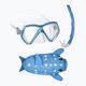 Mares Combo Zoo, set snorkeling per bambini blu 6