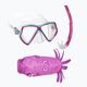 Mares Combo Zoo magenta set snorkeling per bambini