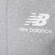 Felpa New Balance Essentials Stacked Full grigio da uomo 3