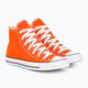 Scarpe da ginnastica Converse Chuck Taylor All Star Hi arancione/bianco/nero 4