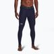 Leggings da allenamento Under Armour HeatGear bianco/marino notte da uomo