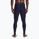 Leggings da allenamento Under Armour HeatGear bianco/marino notte da uomo 3