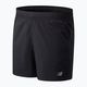 Pantaloncini New Balance Core Run 5" da uomo, nero