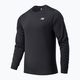 Uomo New Balance Core Run a maniche lunghe nero