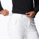 Pantaloni da sci da donna Columbia Backslope II Insulated bianco 6