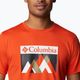 Columbia Rules Grph maglia da trekking da uomo con grafica quarzo rosso/peak fun 4